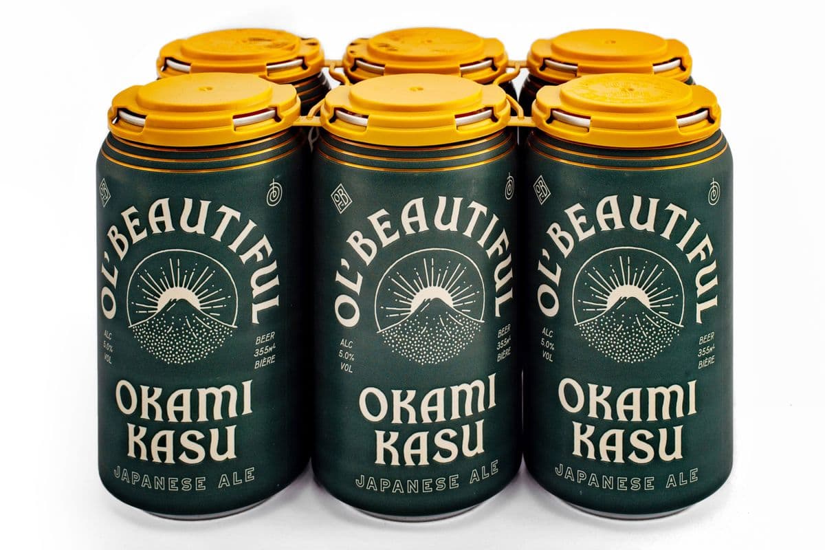 Ol' Beautiful Brewing - Okami Kasu Japanese Ale (6 x 355 ml Cans)