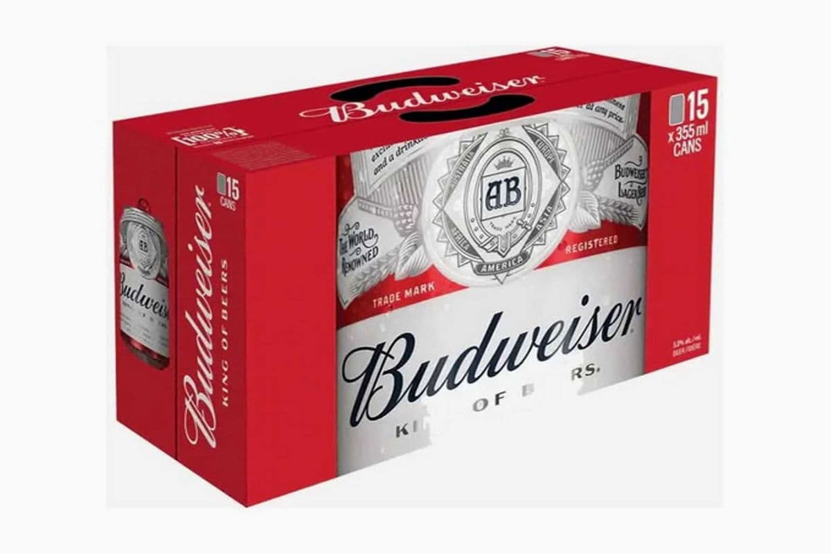 BUDWEISER (15 x 355 ML)
