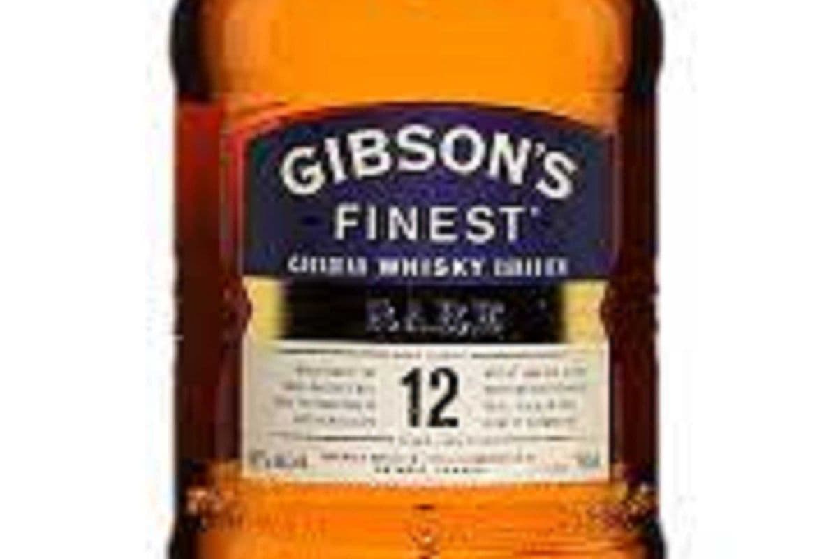 GIBSON'S FINEST RARE 12 YEAR OLD WHISKEY (750 ML) (1 x 750 ML)