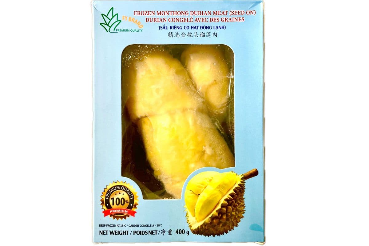 Frozen Monthong Durian Meat(400g)猫山王金枕头榴莲肉