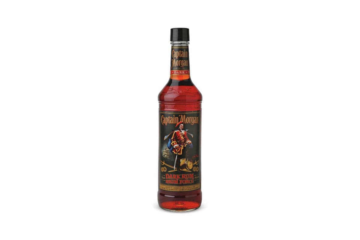 Captain Morgan Dark Rum (750 ml Bottle) (1 x 750ML)