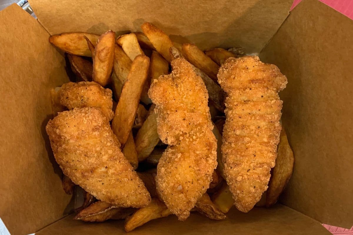 Gluten-Free Chicken Fingers and Fries