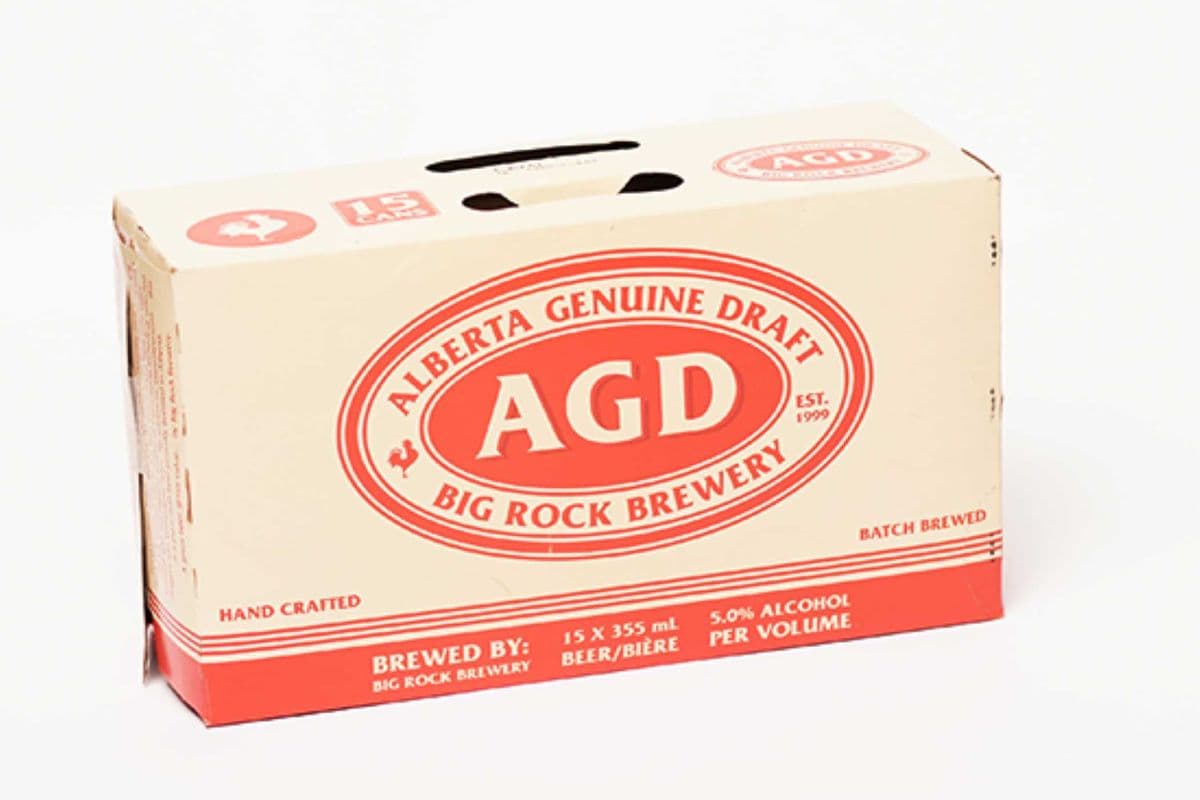 Alberta Geniuene Draft 15 cans (15 x 355 ml)