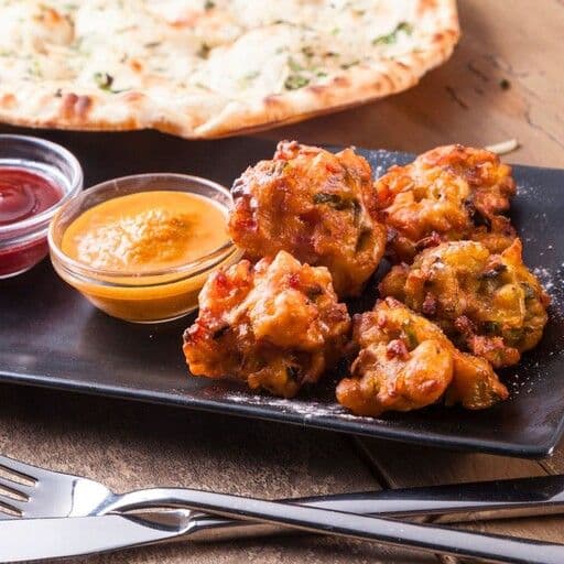 Onion & Potatoes Fritters