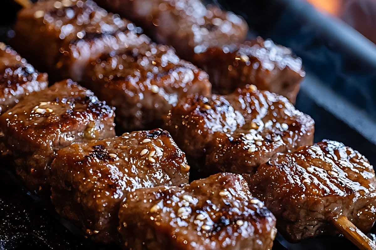 10. Beef Skewer (3 pcs)