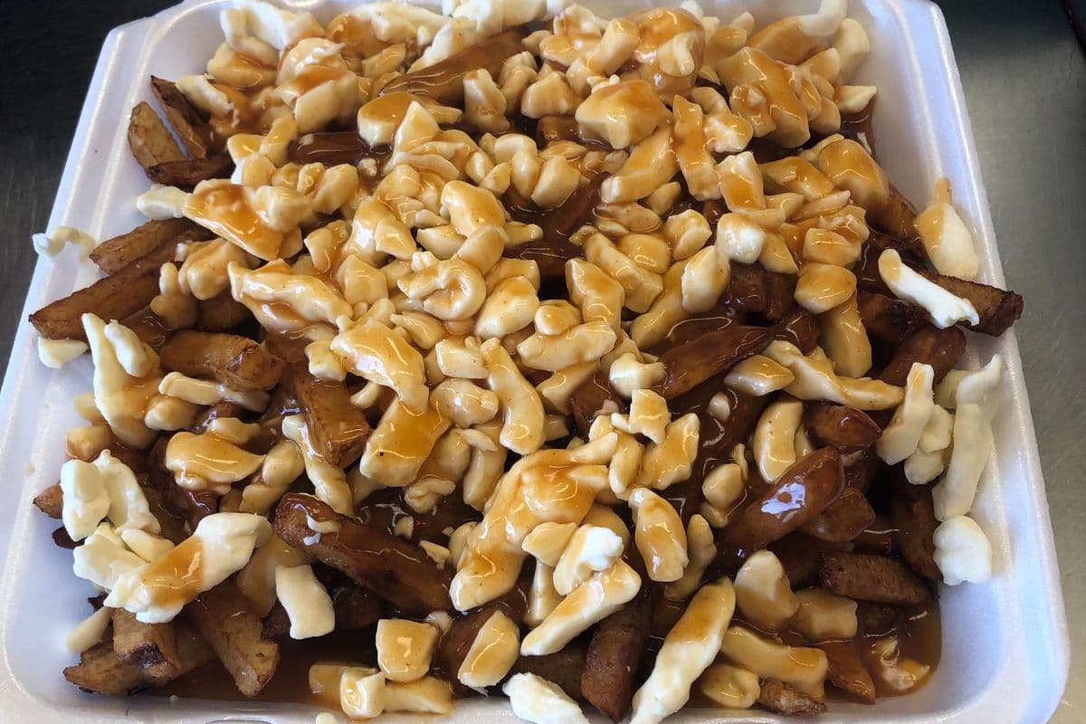 Poutine gr. BBQ