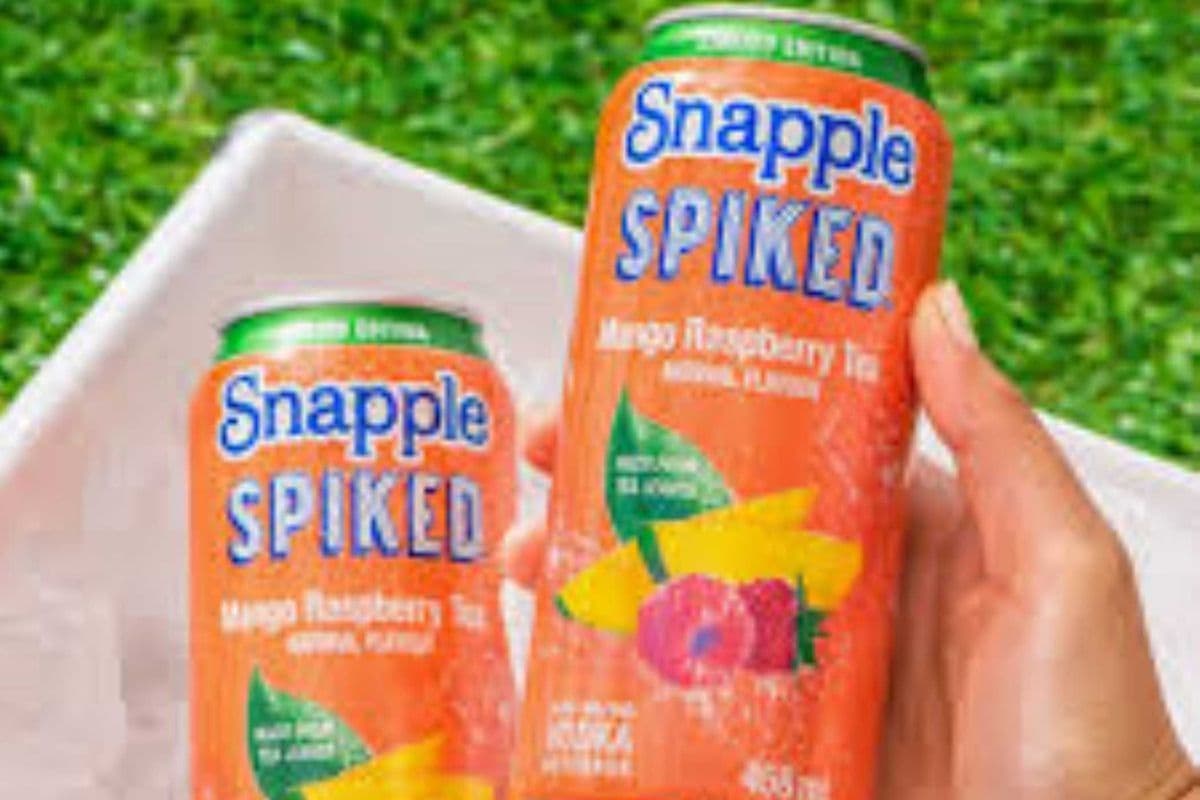 SNAPPLE SPIKED TEA MANGO RASPBERRY (1 x 458ML)