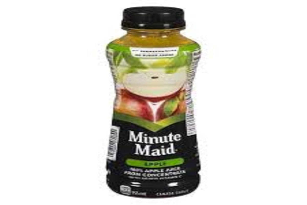 Minute Maid Apple Juice (355 ml Bottle)