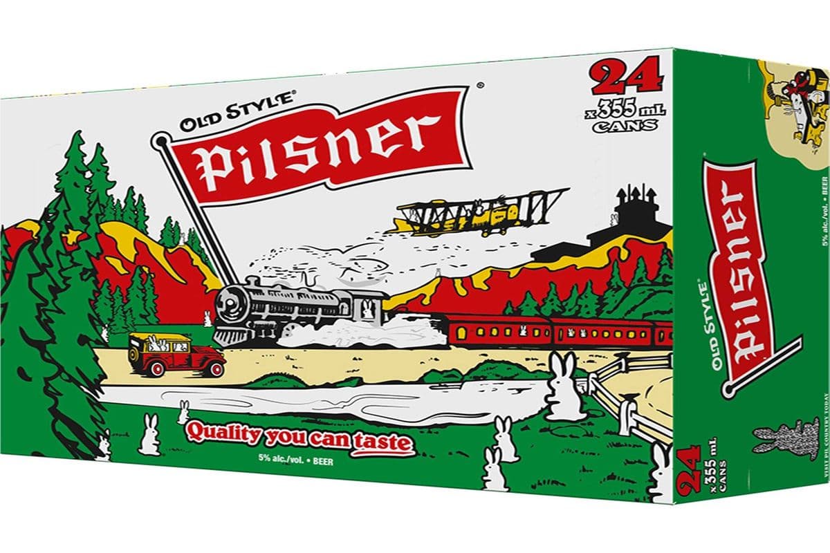 Old Style Pilsner 24 Can (24 x 355 mL)