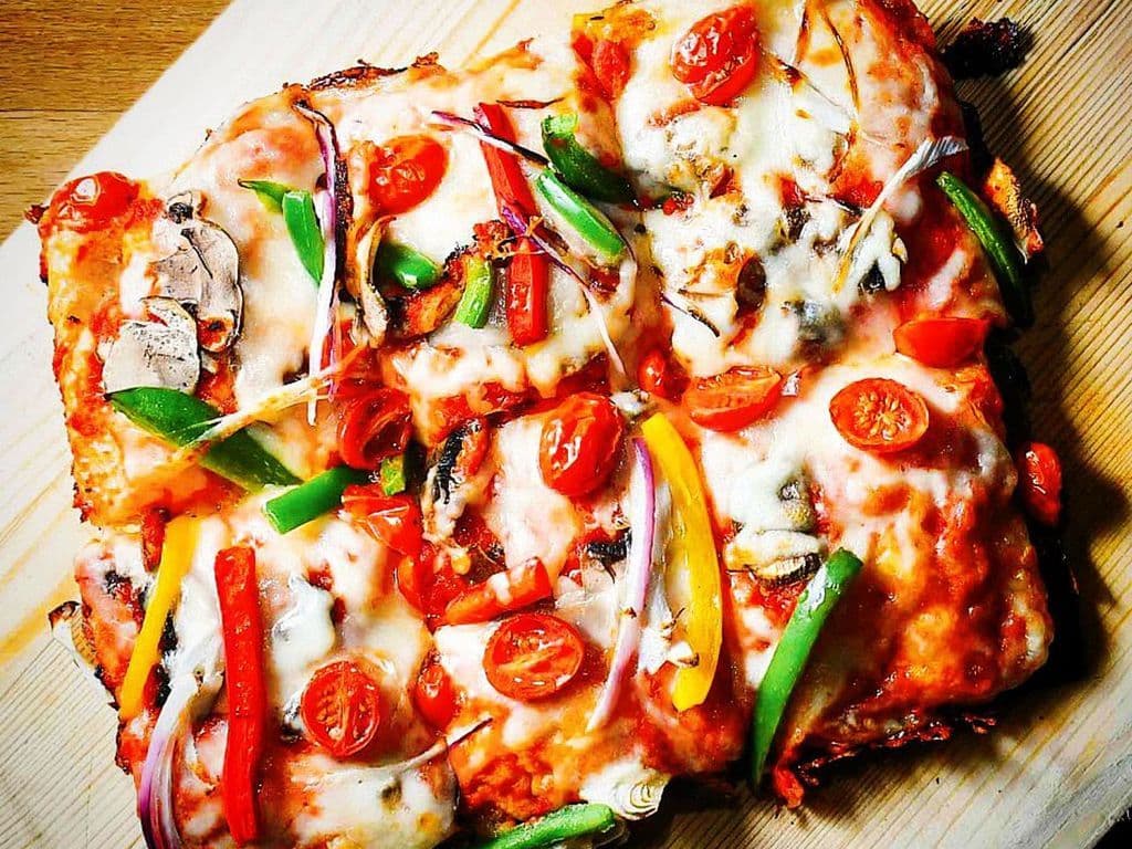 10" x 14" The Garden Pizza