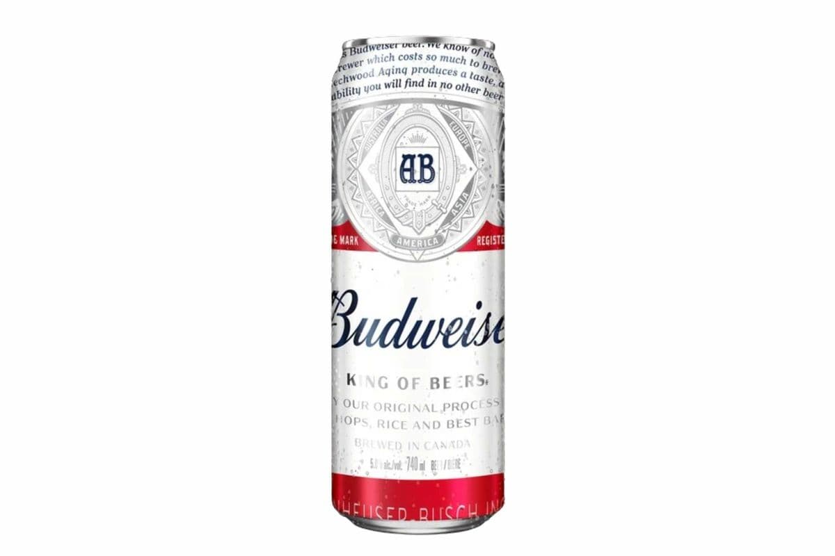 Budweiser 740ml Can (1 x 740ml)