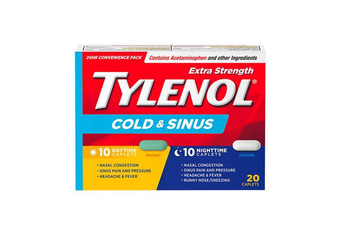 Tylenol Cold & Sinus ( Daytime and Nighttime)20 Caplets