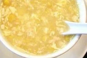10. Chicken with Corn Soup