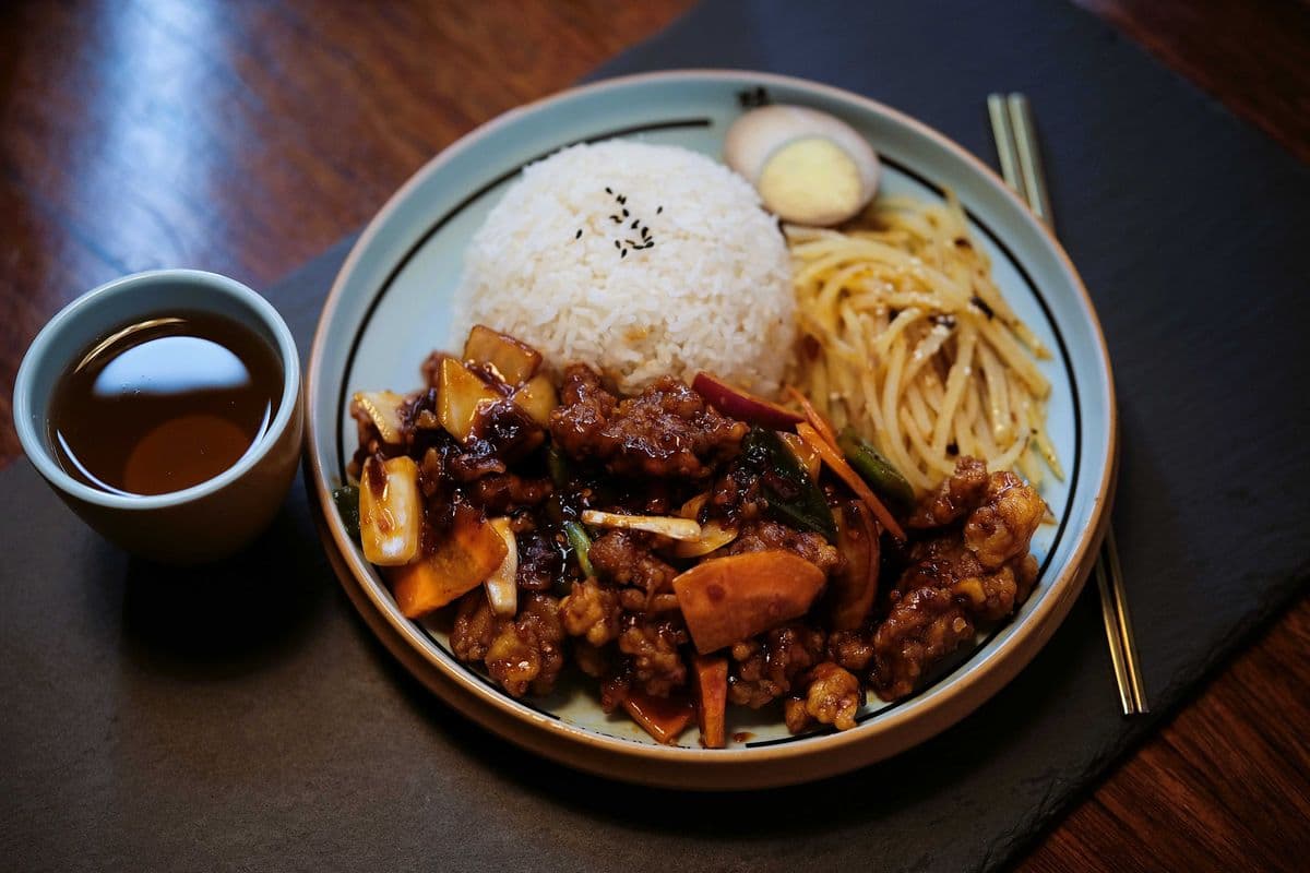407. 左宗鸡 General Tso's Chicken Bento Box