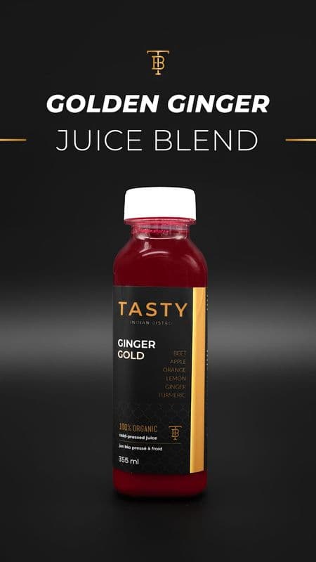 Cold Pressed Ginger Gold (100% organic) 355ml