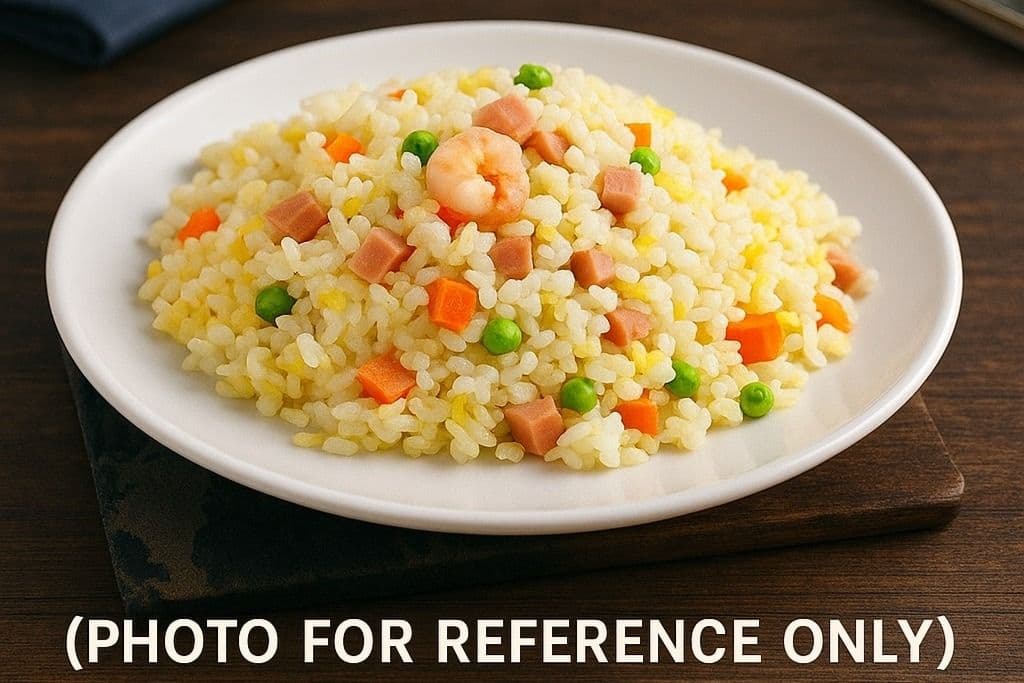 Chicken and Shrimp Fried Rice 鸡虾炒饭