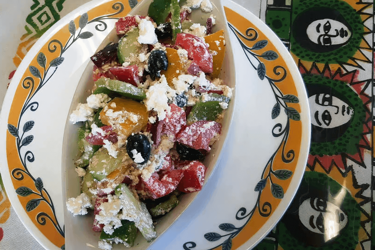 18. Zehabesha Greek Salad