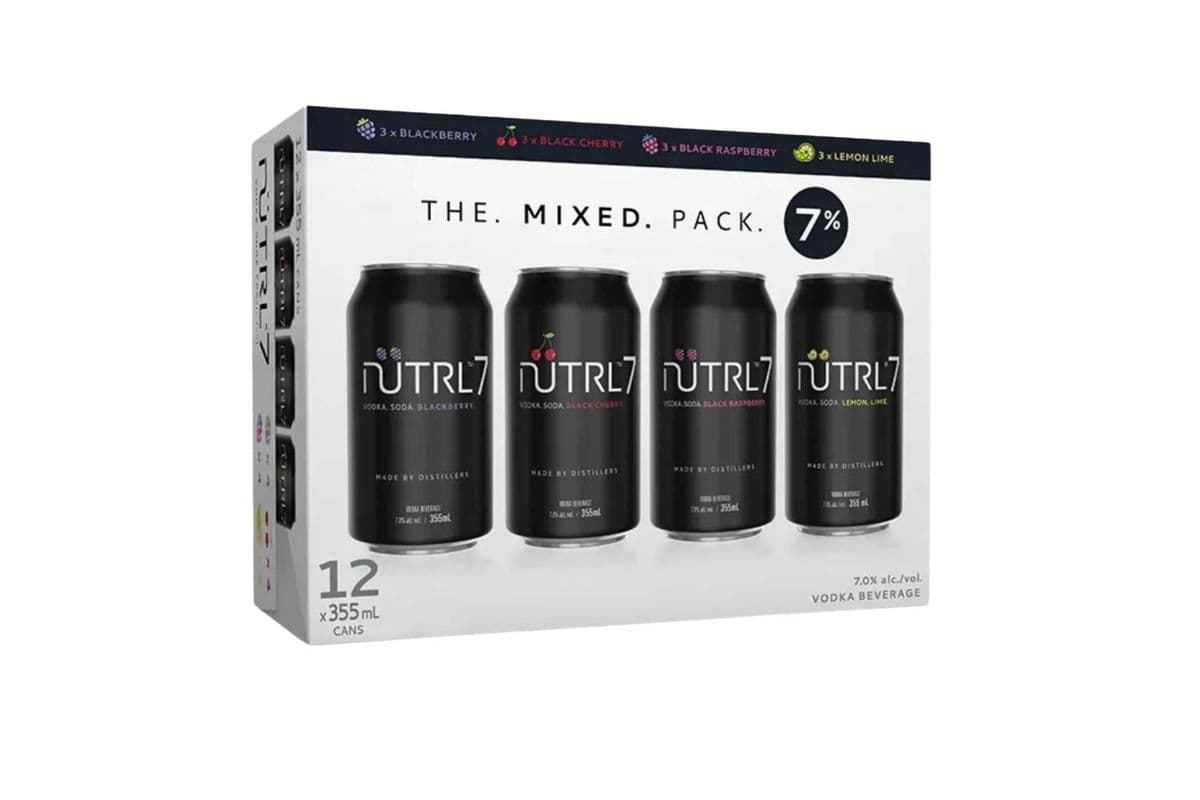 50453 - Nutrl7 Vodka Soda Variety (12 x 355ml)