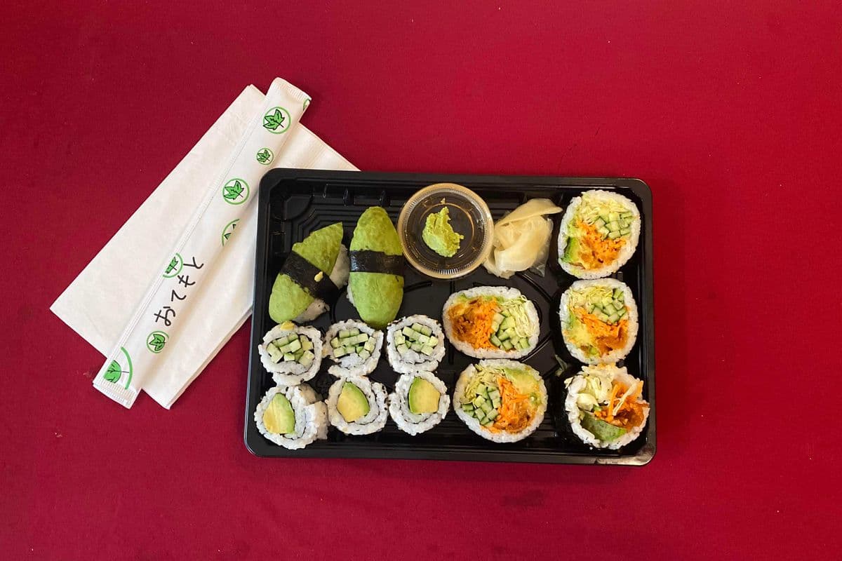Combo sushi végétarien