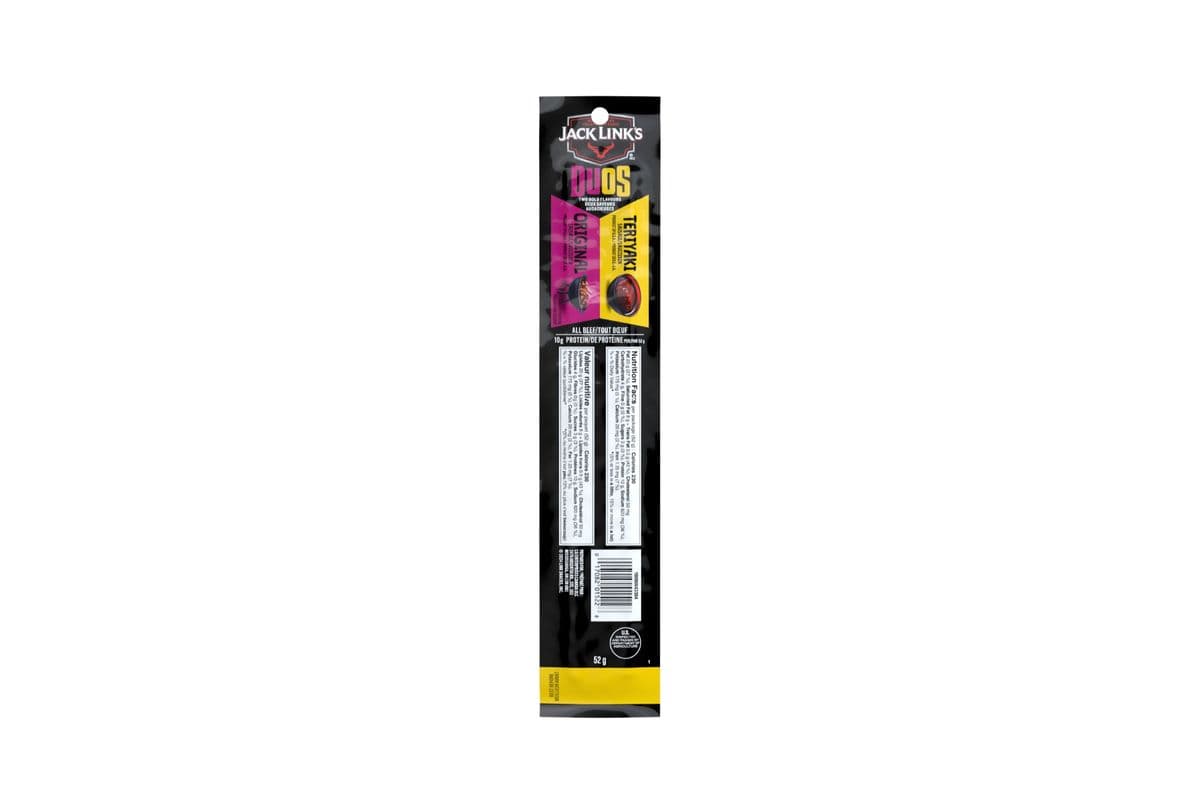 Jack Link's Duos Original and Teriyaki Sticks (52g) 77833