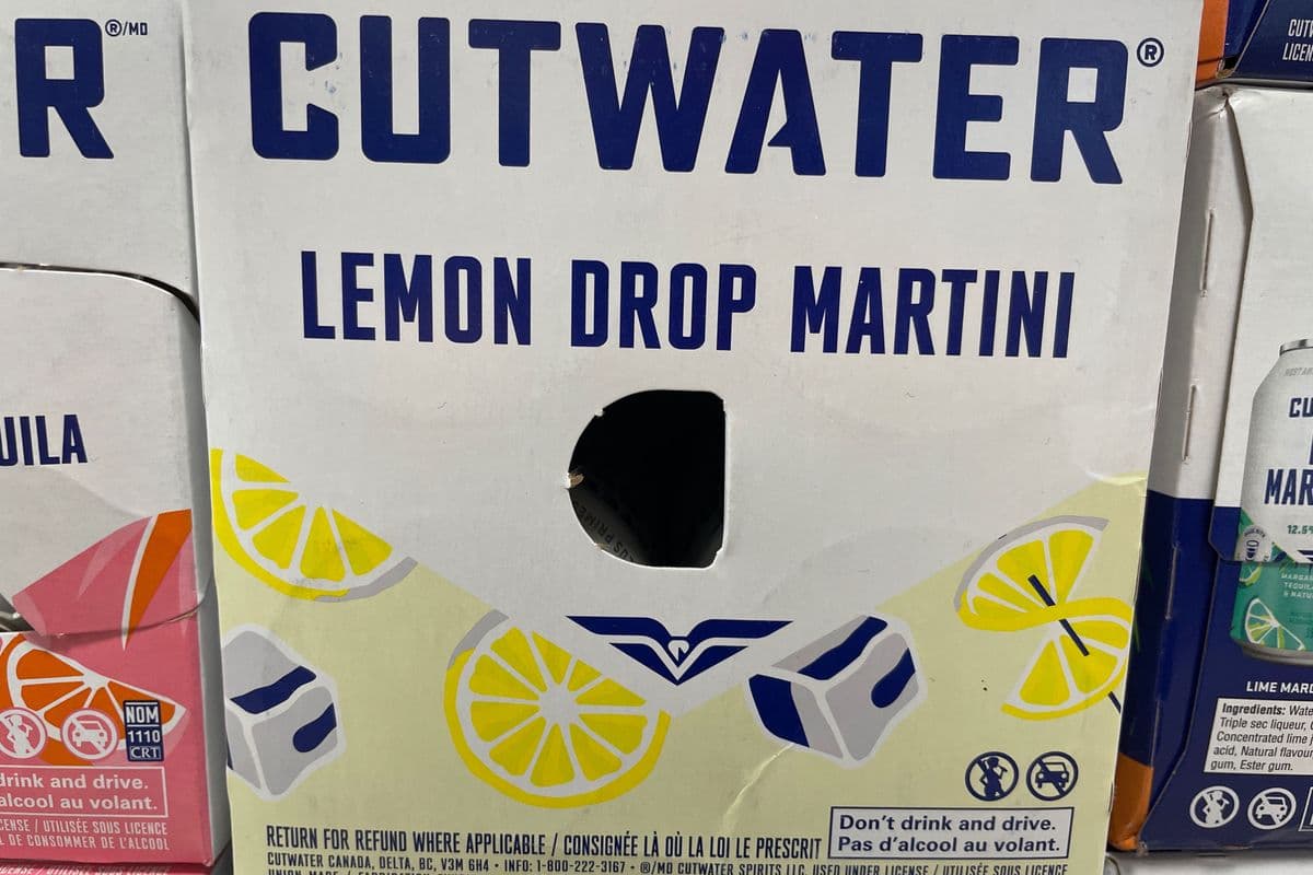 Cutwater Lemon Drop Martini (4 x 355 ml)