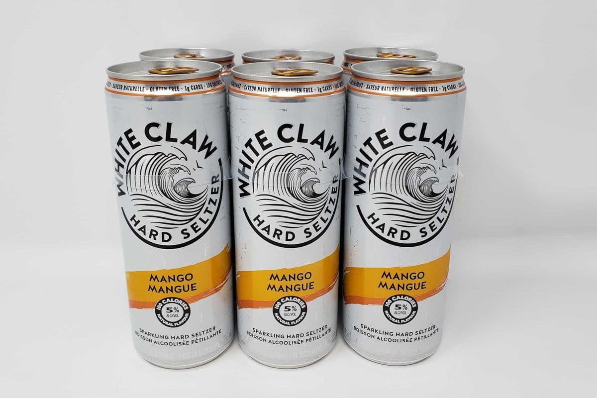 WHITE CLAW -MANGO (6 x 355ml Can)