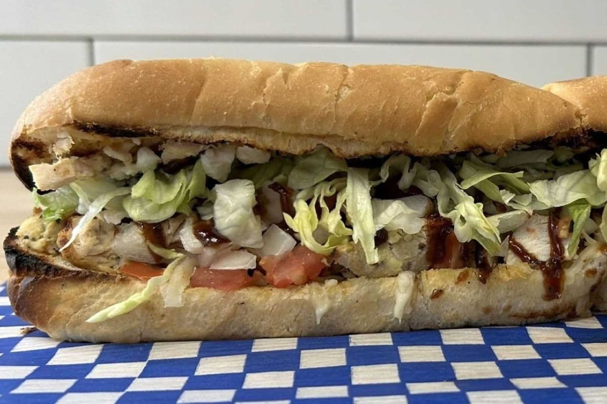 12" BBQ Chicken Oven Sub