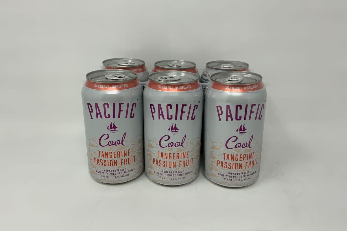 PACIFIC COOL -TANGERINE PASSIONFRUIT (6 x 355ml)