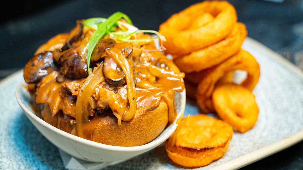 Beef Stuffed Yorkshire Pudding