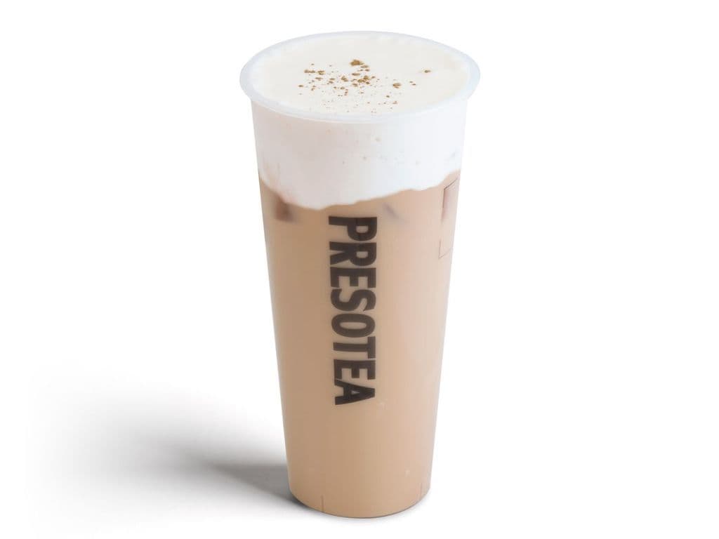 Salted Milk Foam Assam Milk Tea