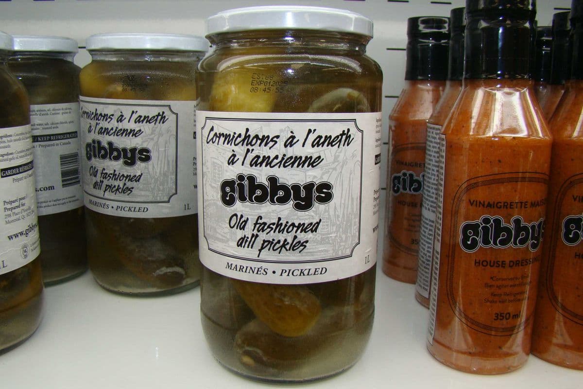 Cornichons Gibby's / Gibby's Pickles (1L)