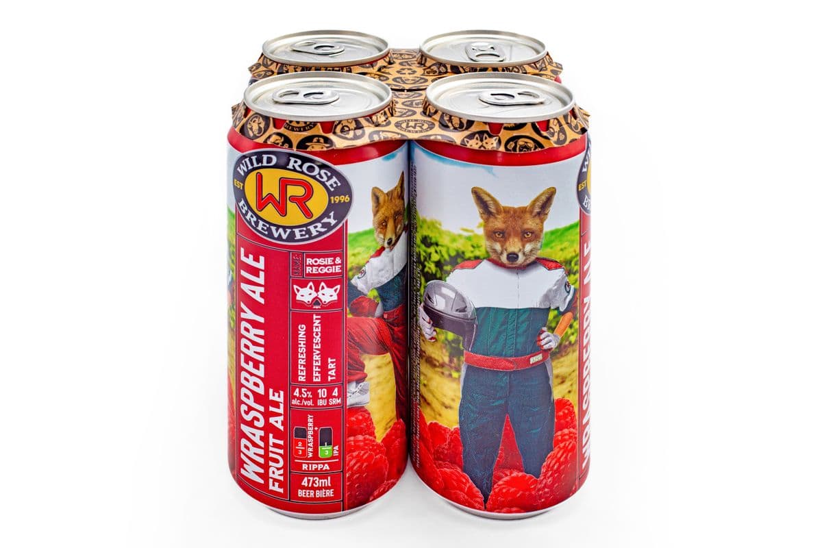Wild Rose Raspberry (4 x 473 ml Cans)