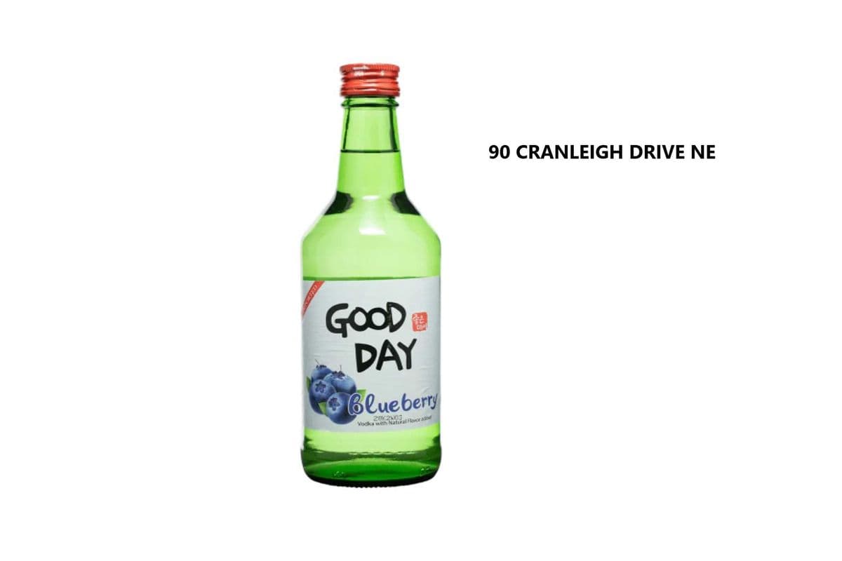 GOOD DAY BLUEBERRY SOJU 360ML (1 x 360ML)