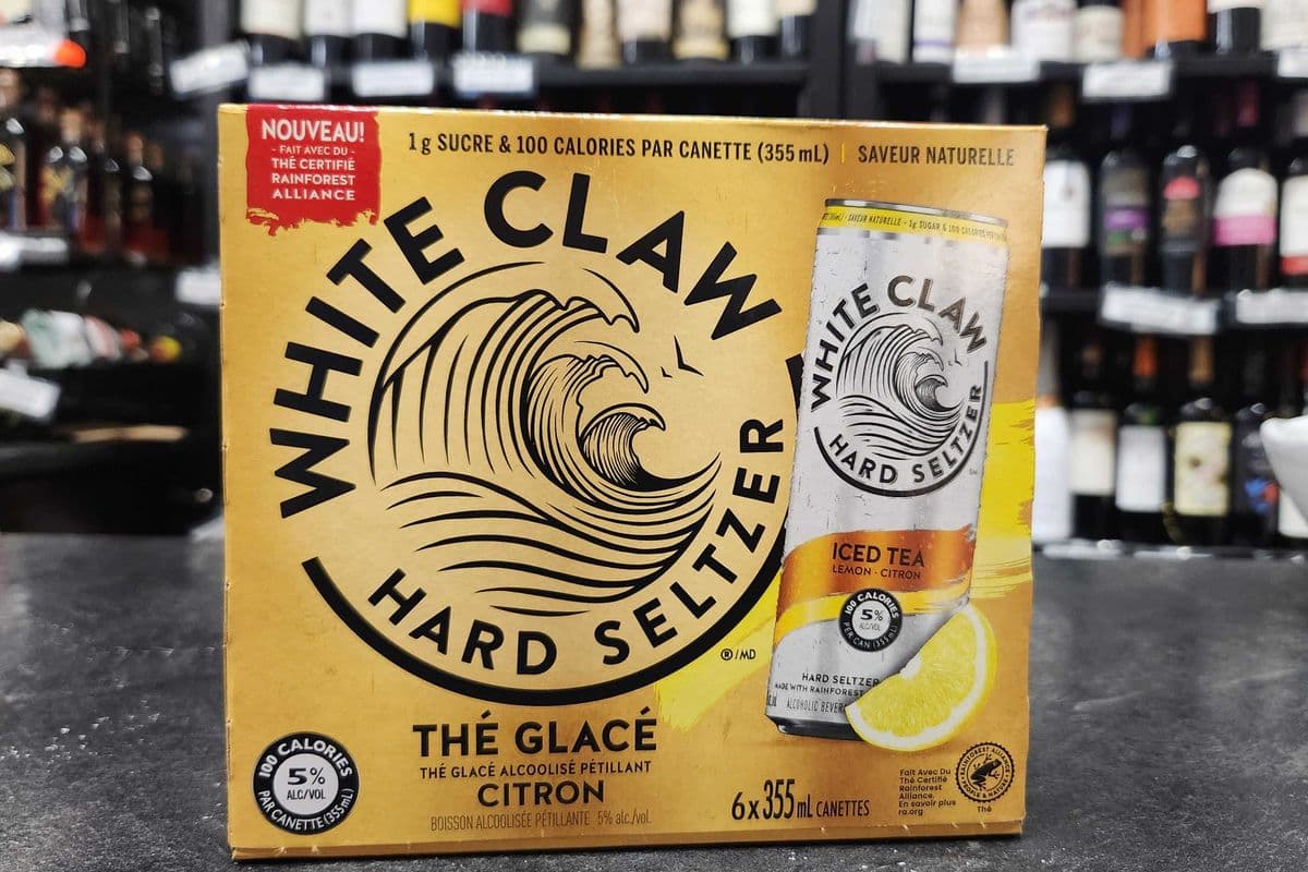 White Claw Lemon Hard Ice Tea (1 x 6x355)