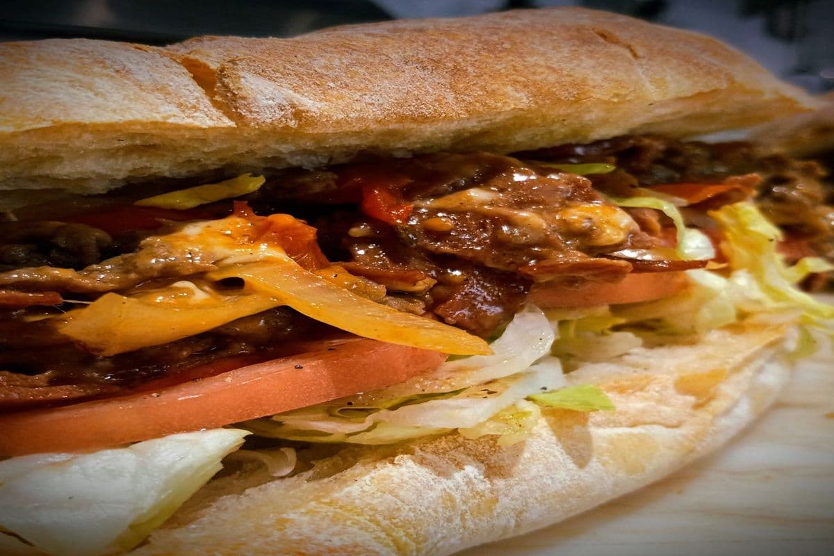 Panini Steak et Pepperoni / Steak and Pepperoni