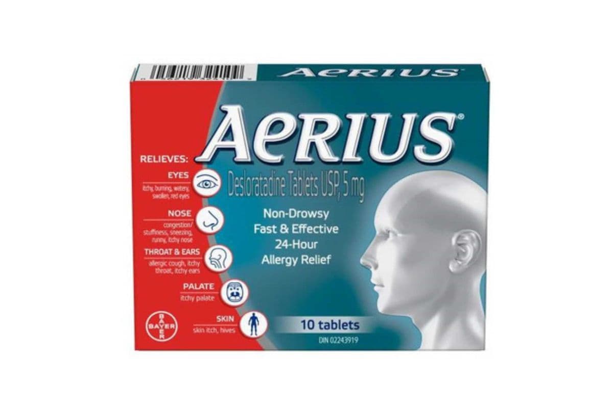 Aerius Allergy Tablets (10 tabs)