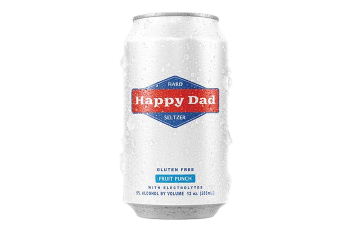 HAPPY DAD HARD SELTZER FRUIT PUNCH (1 x 473 ML)