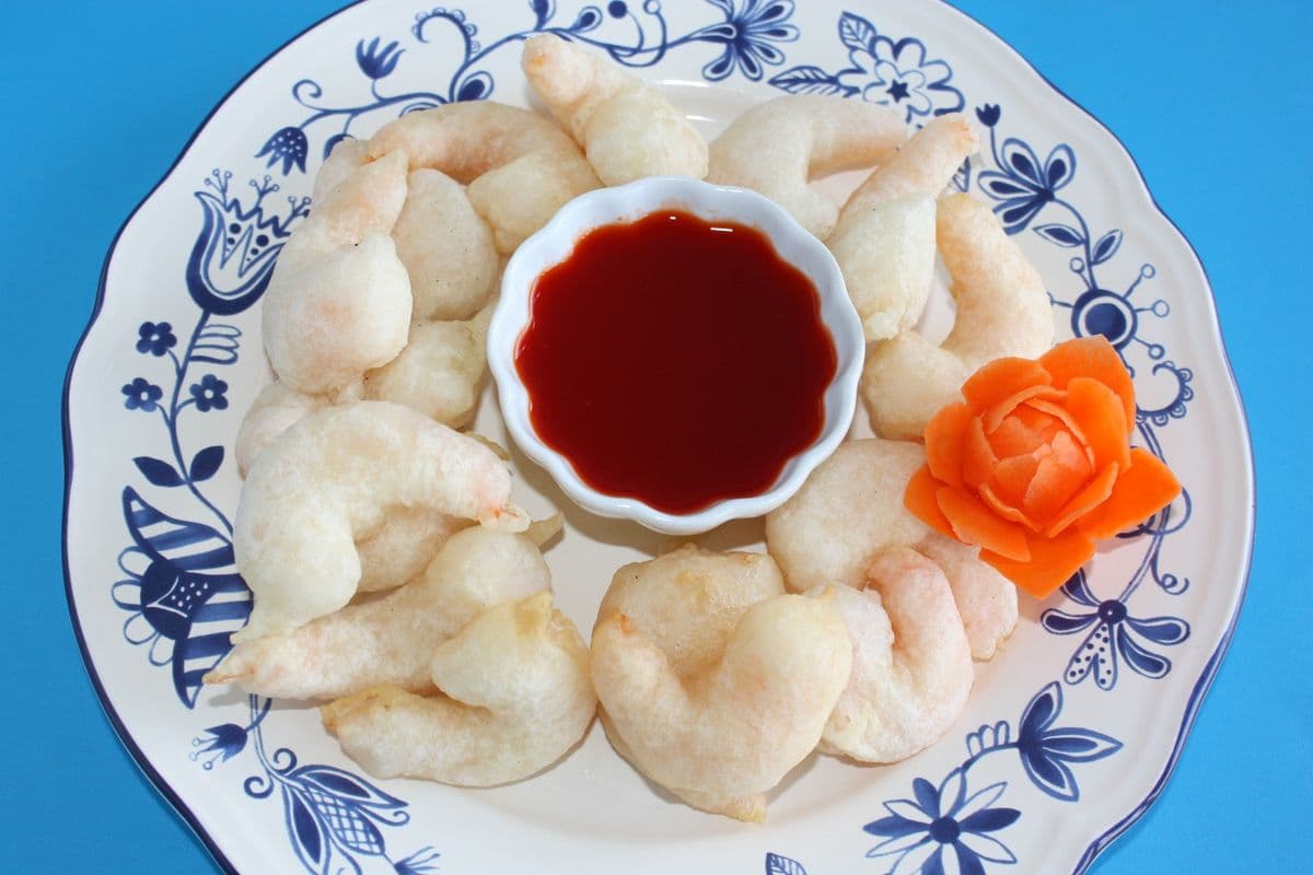 Sweet and Sour Breaded Jumbo Shrimps