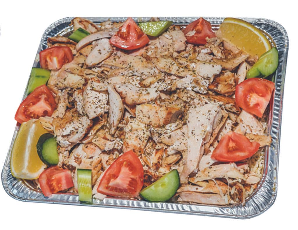 Gyro au poulet en tranches / Chicken Gyro Loose Meat