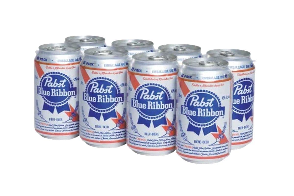 PABST BLUE RIBBON 8 CAN (8 x 355mL)