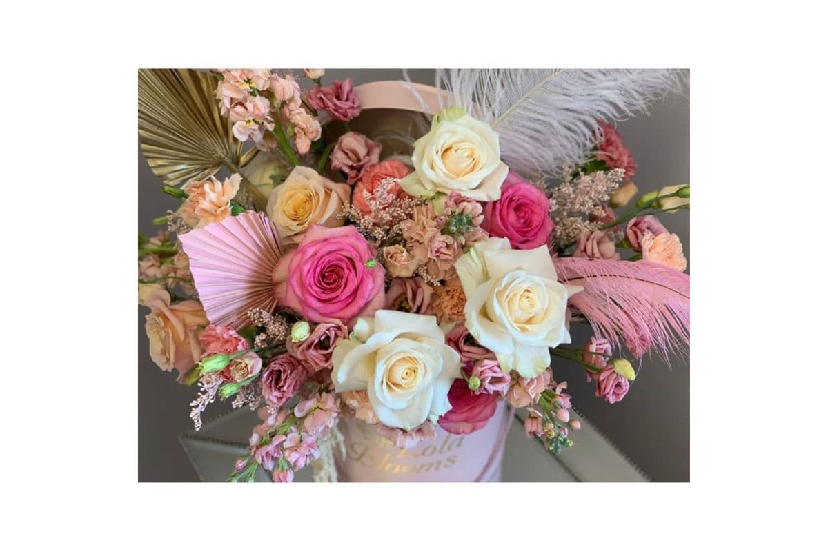 Pink Opulence Hat Box