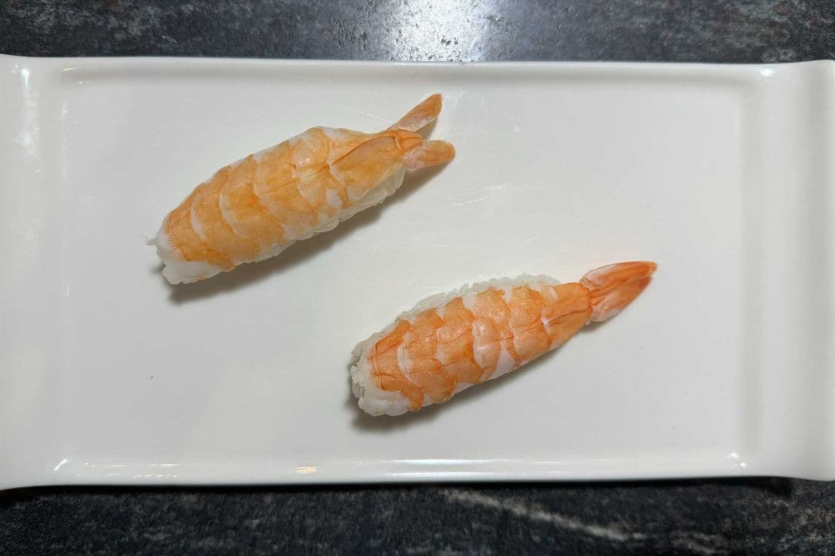Cooked Shrimp Nigiri