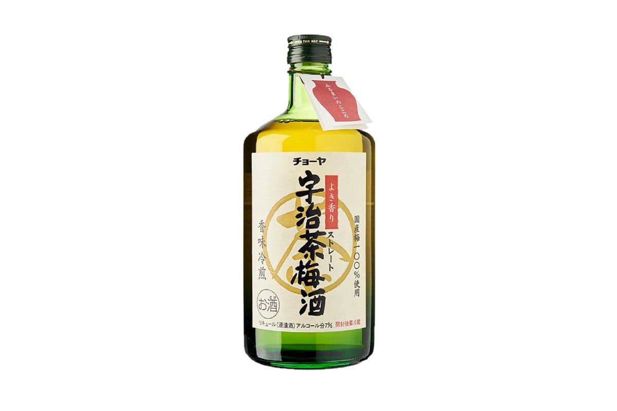 Choya Uji Green Tea Umeshu (720 ml Bottle) (1 x 720 ml)