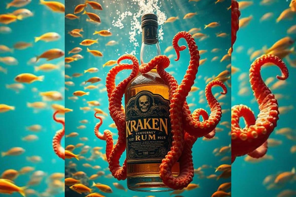 KRAKEN BLACK SPICED RUM (1 x 750ML)