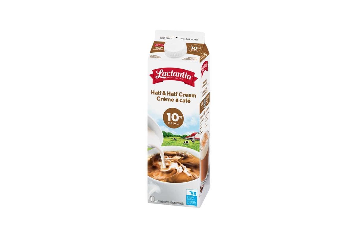 Lactania Half And Half Cream 10% 1L