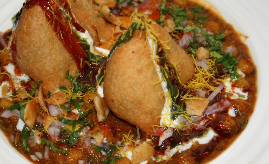 Samosa Chaat