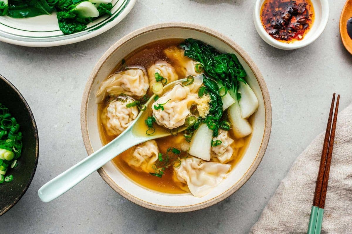 Wonton Noodle Soup 馄饨汤面
