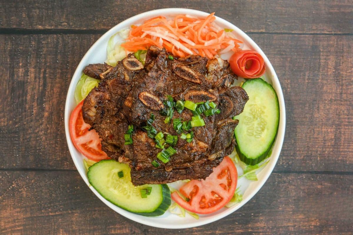 69. Charbroiled Beef Short Ribs
