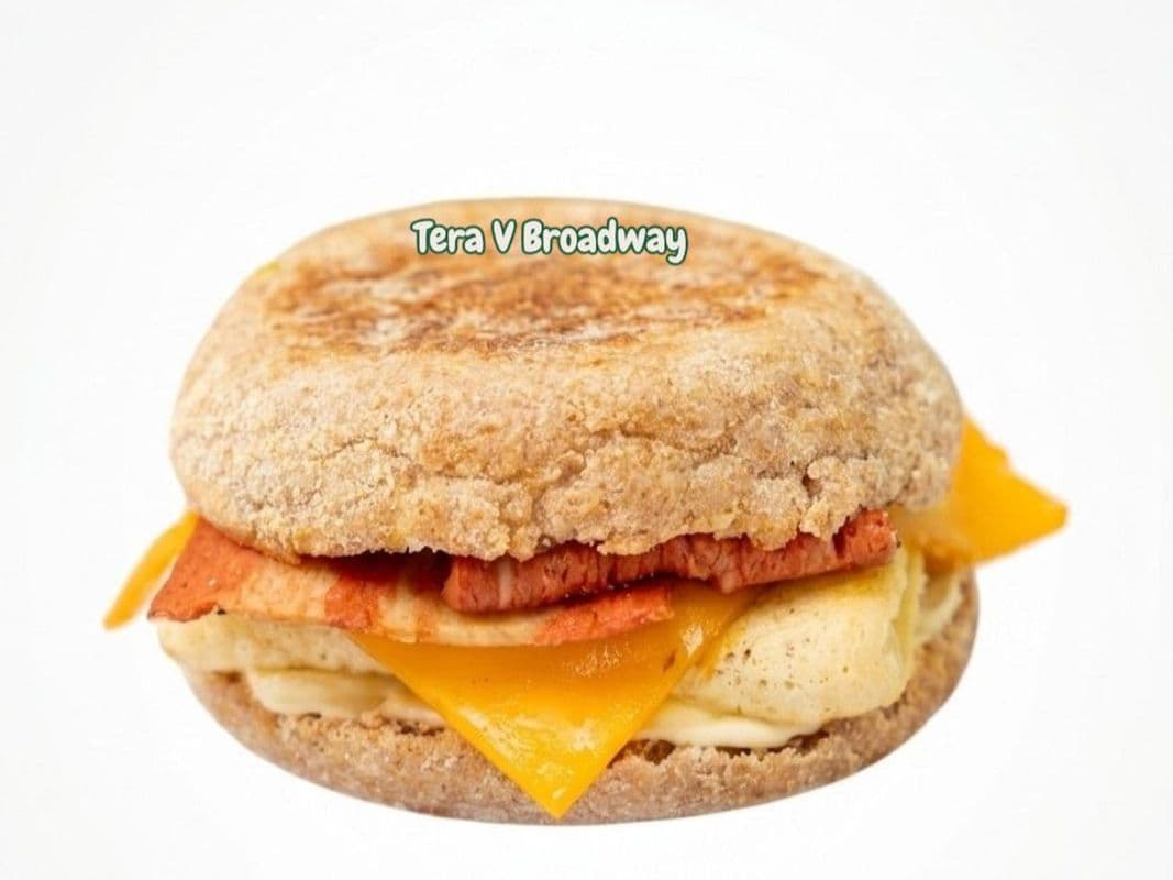Egg and Bacun Breakfast sandwich