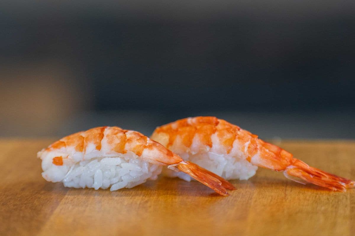 Cooked Prawn (Ebi) Nigiri Sushi (1 pc)
